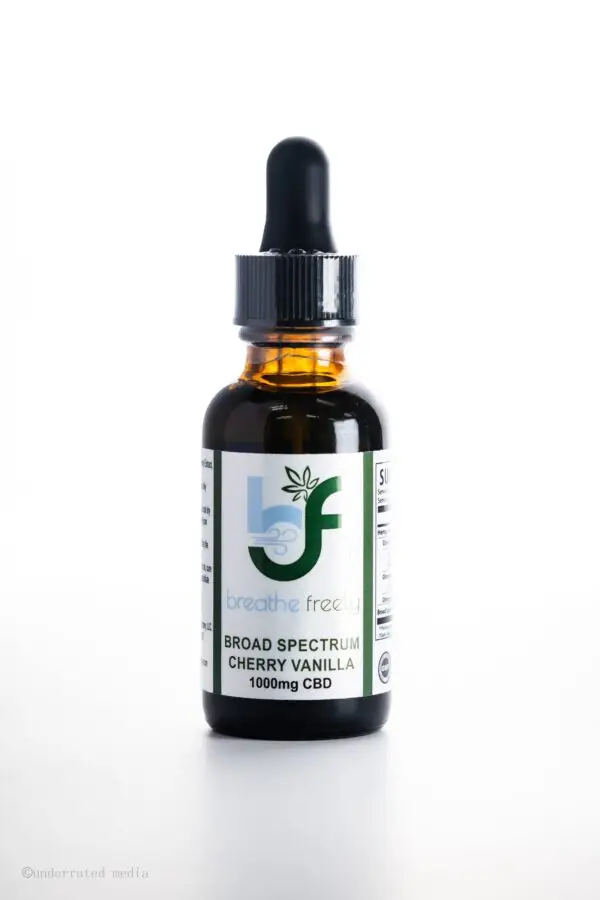 CBD Broad Spectrum Oil 1000mg Cherry Vanilla