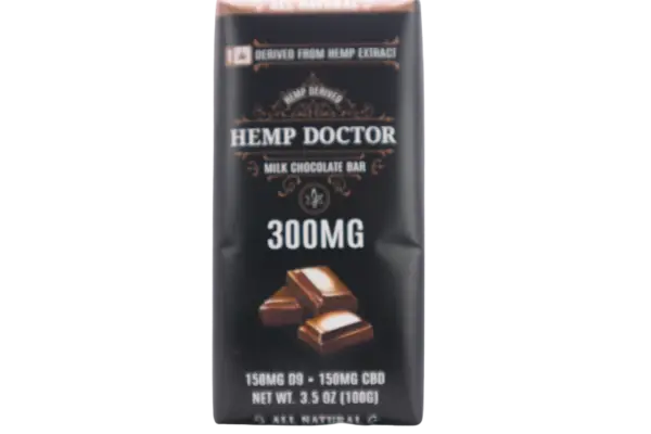 Delta 9 THC w/ CBD The Hemp Doctor Chocolates