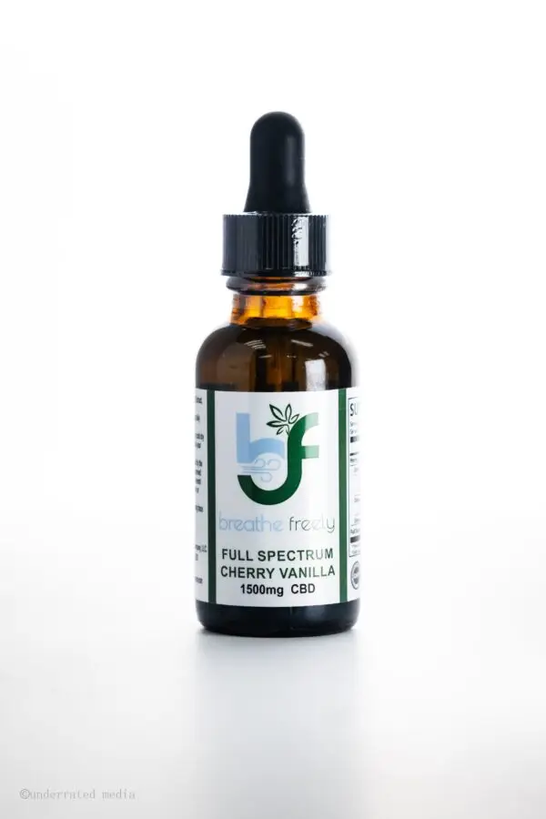 CBD Full Spectrum Oil 1500mg Cherry Vanilla