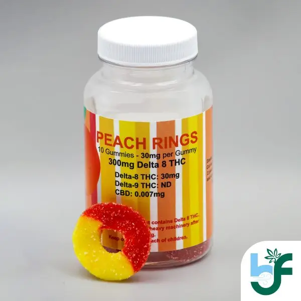 Delta 8 THC Fruit Rings 30mg 10pk