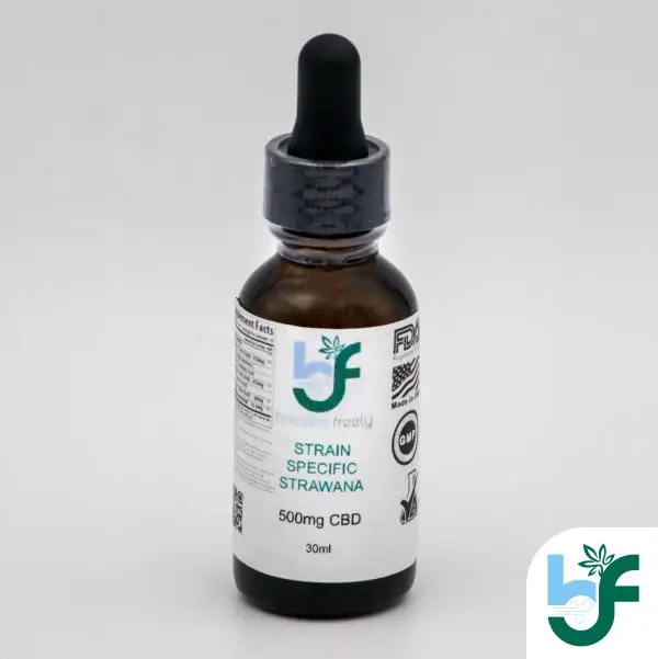 CBD Strain Specific Oil Strawanna 500mg