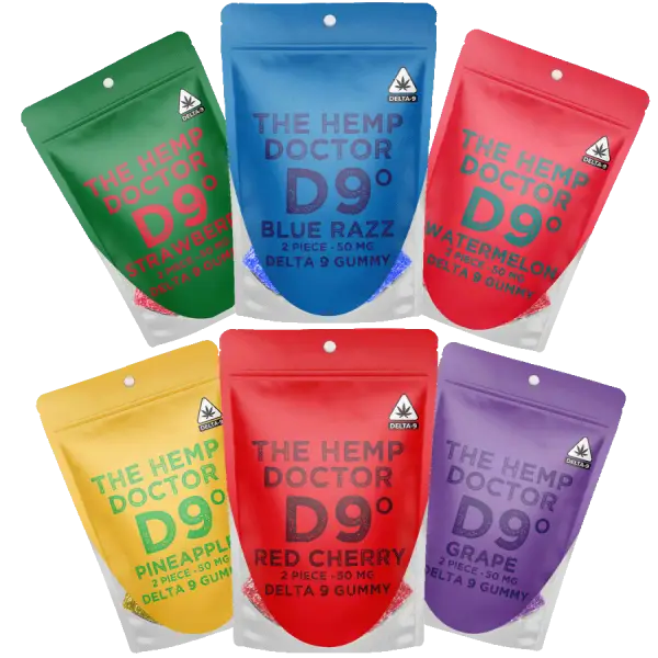 Delta 9 THC Gummies 25mg by The Hemp Doctor