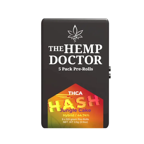 T.H.D. Hash Infused 5-Pack Pre rolls